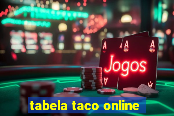 tabela taco online